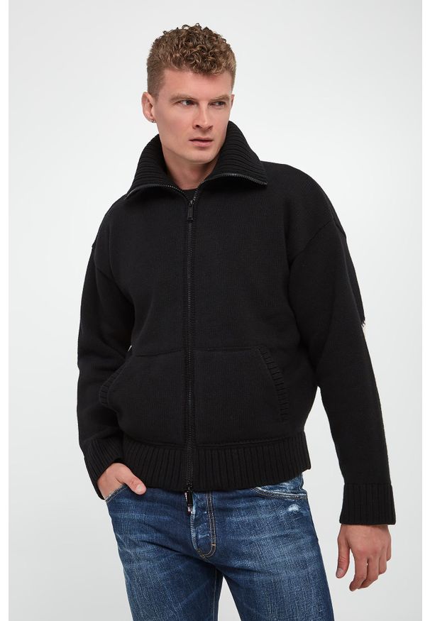 Sweter męski wełniany DSQUARED2. Materiał: wełna