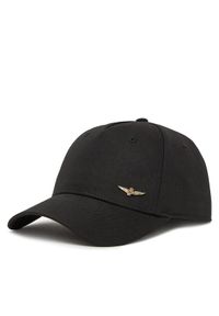 Aeronautica Militare Czapka z daszkiem 251HA1122CT2848 Czarny. Kolor: czarny. Materiał: bawełna, materiał