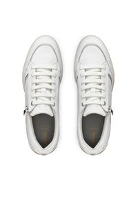 Geox Sneakersy D Maryemy D563BB 085NF C0007 Biały. Kolor: biały. Materiał: skóra