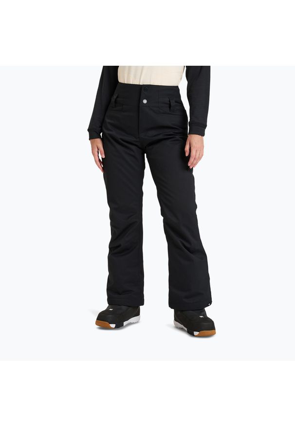 Roxy - Spodnie snowboardowe damskie ROXY Diversion. Kolor: czarny. Sezon: zima. Sport: snowboard