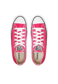 Converse Trampki Chuck Taylor All Star Ox A06569C Różowy. Kolor: różowy. Materiał: materiał