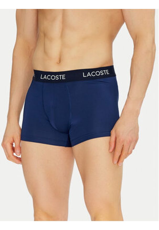 Lacoste Komplet bokserek 5H2394 Kolorowy. Materiał: syntetyk. Wzór: kolorowy
