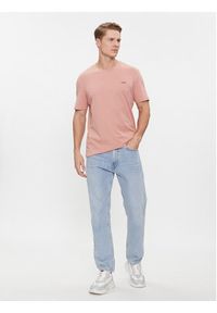 Hugo T-Shirt Dero222 50466158 Różowy Regular Fit. Kolor: różowy. Materiał: bawełna