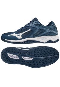 Buty do siatkówki Mizuno Lightning Star Z6 V1GD210321 niebieskie niebieskie. Zapięcie: sznurówki. Kolor: niebieski. Materiał: guma, syntetyk. Sport: siatkówka