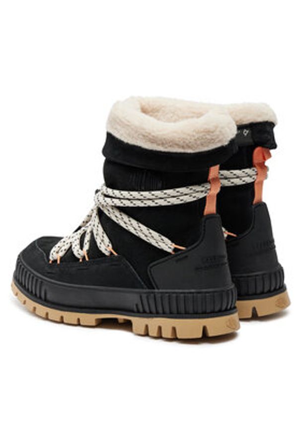 Palladium Trapery PALLASHOCK HIVER 94349-008-M Czarny. Kolor: czarny. Materiał: materiał