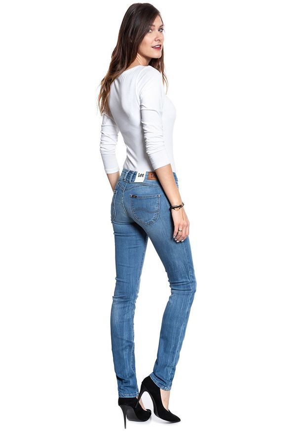 Lee - SPODNIE DAMSKIE LEE JADE SEASONAL SPRING BLUE L314DOET $