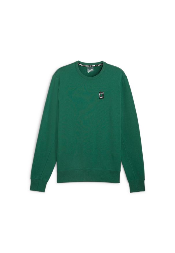 Puma Bluza Pivot Crewneck 62478201. Kolor: zielony