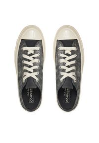 Converse Trampki Chuck 70 Suede Shimmer Ox A10379C Szary. Kolor: szary. Materiał: skóra, zamsz #5