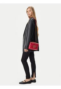 Pinko - PINKO Torebka Love Puff Mini Cl PE 25 PLTT 100039 A0F2 Czerwony. Kolor: czerwony. Materiał: skórzane