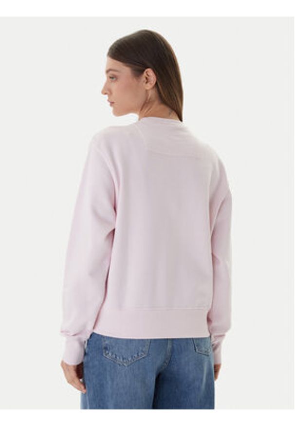 Guess Bluza W2YQ16 KBA11 Różowy Regular Fit. Kolor: różowy. Materiał: bawełna
