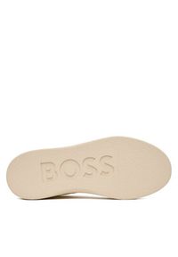 BOSS Sneakersy Everlynn 50563385 Écru. Kolor: kremowy. Materiał: skóra #6