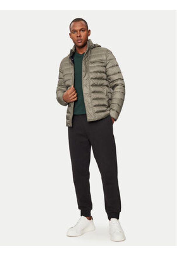 Geox Kurtka puchowa Warrens M4625E T3146 F5259 Beżowy Regular Fit. Kolor: beżowy. Materiał: syntetyk