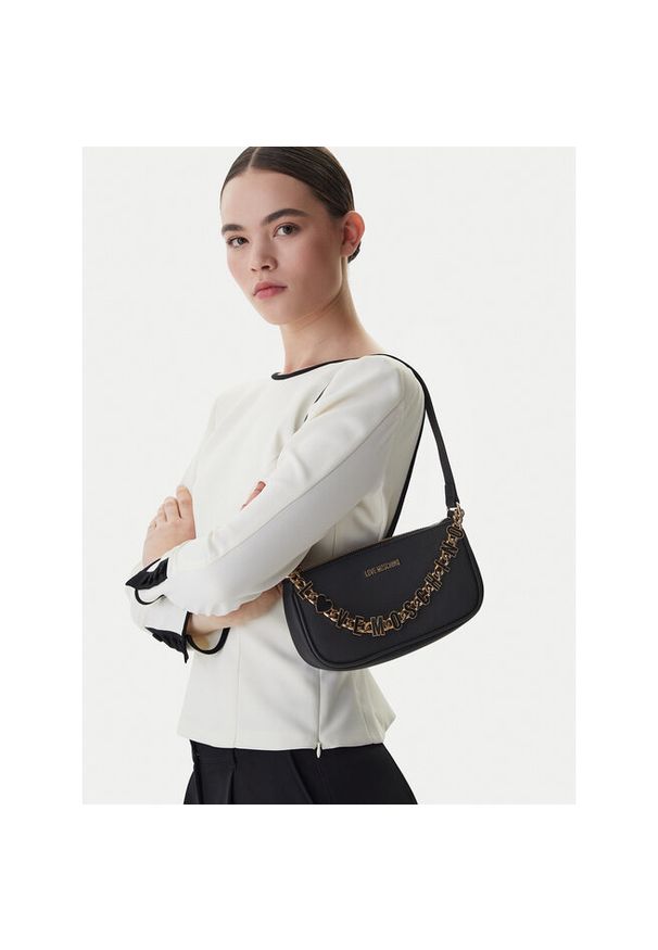 Love Moschino - Torebka LOVE MOSCHINO. Kolor: czarny