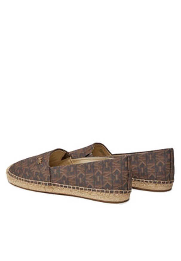MICHAEL Michael Kors Espadryle Kendrick Slip On 40R4KNFP1B Brązowy. Zapięcie: bez zapięcia. Kolor: brązowy. Materiał: skóra