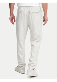 !SOLID - Solid Spodnie materiałowe 21107170 Biały Regular Fit. Kolor: biały. Materiał: len, wiskoza #5