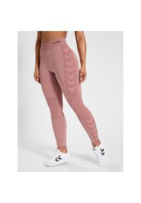 Legginsy damskie Hummel Clea. Kolor: fioletowy. Sport: joga i pilates