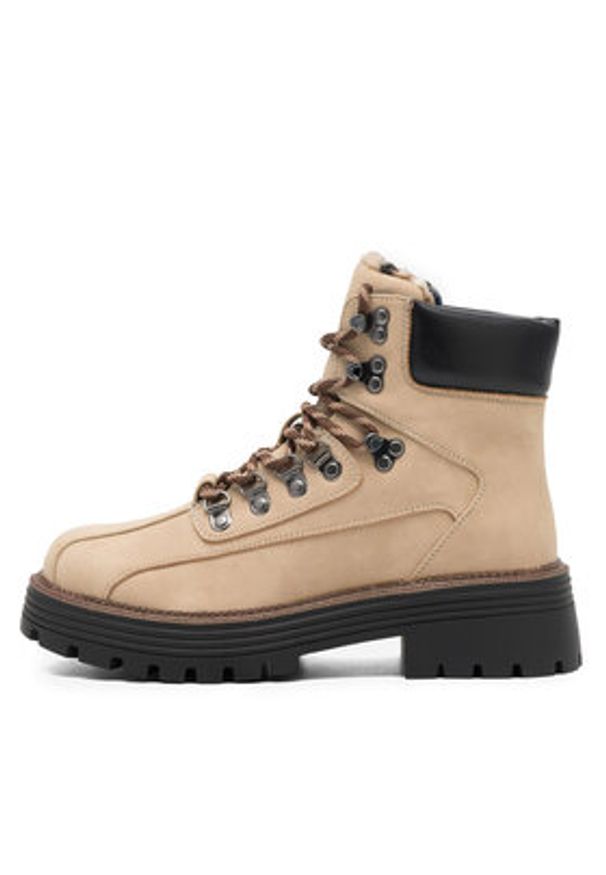 Jenny Fairy Trapery GINETTE WS2296-08 Beżowy. Kolor: beżowy. Materiał: syntetyk