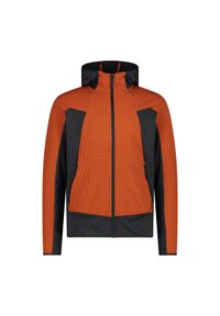 Bluza męska turystyczna CMP 35G6567. Kolor: pomarańczowy. Styl: sportowy. Sport: turystyka piesza #1