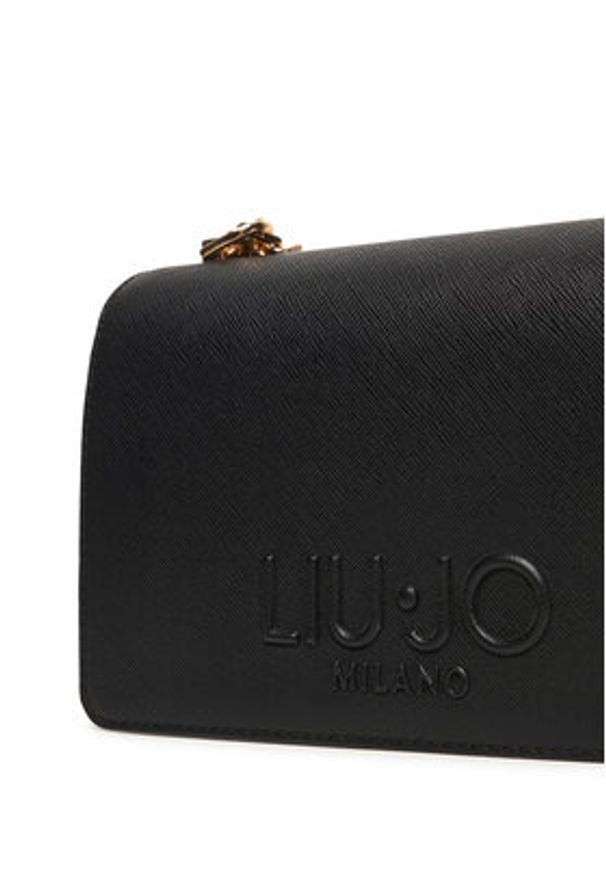 Liu Jo Torebka AA6056 ES029 Czarny. Kolor: czarny. Materiał: skórzane