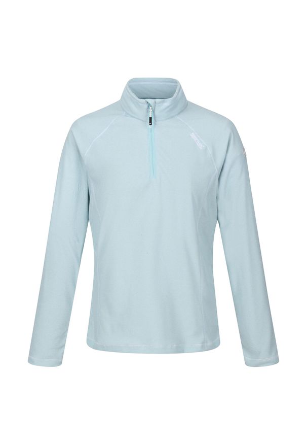 Regatta - Damski Polar Z Suwakiem Montes. Kolor: niebieski. Materiał: polar. Styl: sportowy. Sport: turystyka piesza