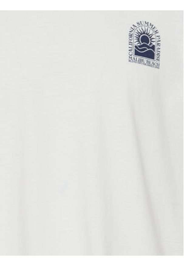 Blend T-Shirt 20716481 Biały Regular Fit. Kolor: biały. Materiał: bawełna