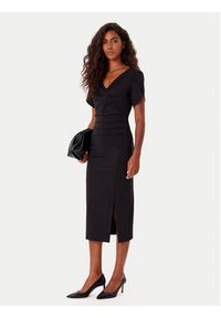 Rinascimento Sukienka koktajlowa CFC0125338003 Czarny Slim Fit. Kolor: czarny. Materiał: syntetyk. Styl: wizytowy #3