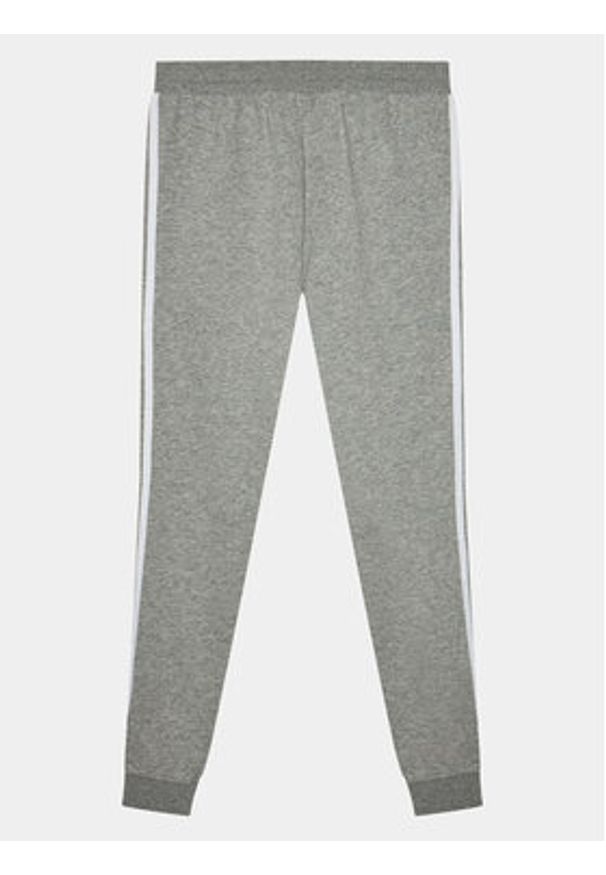 Adidas - adidas Spodnie dresowe Trefoil 3-Stripes GD2705 Szary Regular Fit. Kolor: szary. Materiał: bawełna
