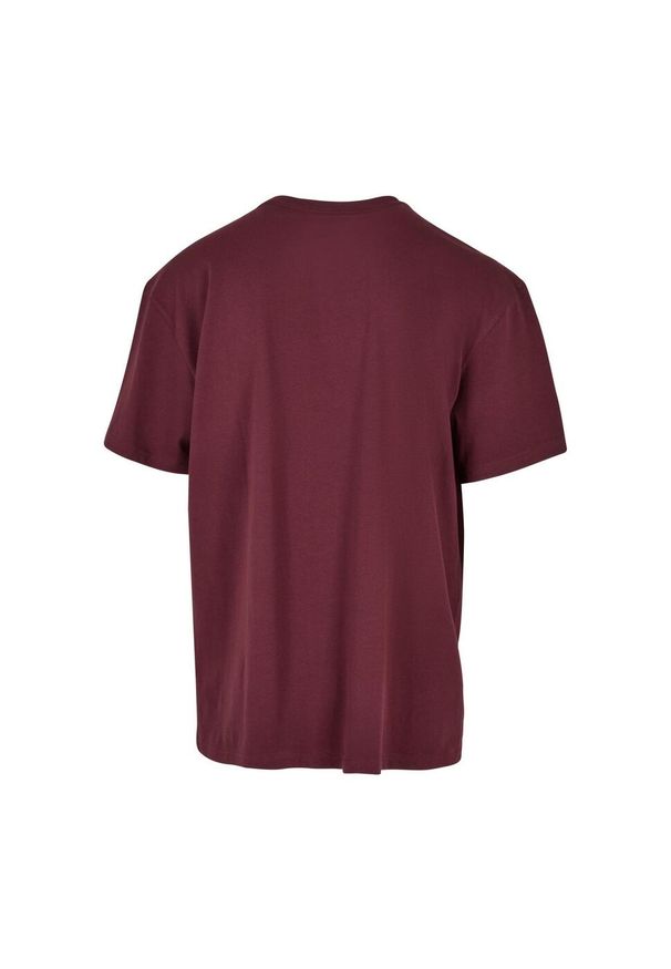 BUILD YOUR BRAND - Ponadwymiarowa Koszulka Dla Dorosłych Unisex Heavyweight. Kolor: różowy