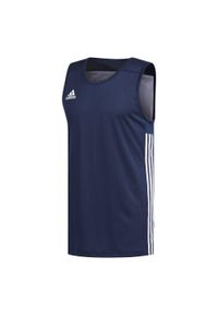 Adidas - 3G Speed Reversible Jersey. Kolor: niebieski, wielokolorowy, biały. Materiał: jersey, poliester