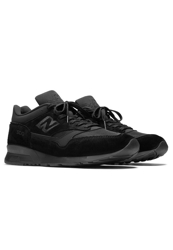 Buty unisex New Balance U1500KKL – czarne. Kolor: czarny. Materiał: zamsz, skóra. Szerokość cholewki: normalna. Sezon: lato