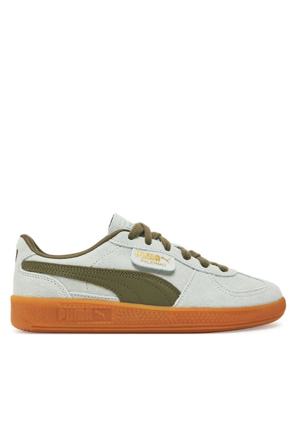 Puma Sneakersy Palermo Team 396463 51 Błękitny. Kolor: niebieski. Materiał: zamsz, skóra