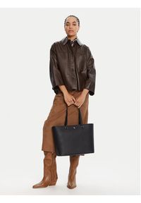Lauren Ralph Lauren Torebka 431911655001 Czarny. Kolor: czarny. Materiał: skórzane #4