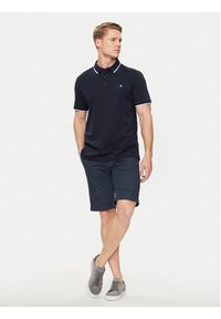 Pierre Cardin Polo C5 21274.2098 Granatowy Regular Fit. Typ kołnierza: polo. Kolor: niebieski. Materiał: bawełna #5