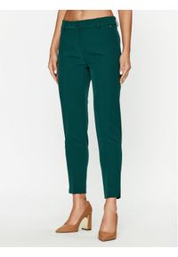 Maryley Spodnie materiałowe 23IB52Z/41BO Zielony Regular Fit. Kolor: zielony. Materiał: materiał, syntetyk #1