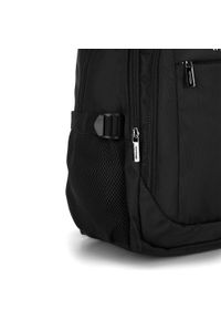 Wittchen - Męski plecak na laptopa 15,6” klasyczny czarny. Kolor: czarny. Materiał: poliester. Styl: klasyczny #3