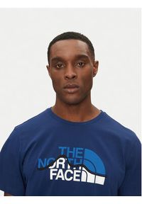 The North Face T-Shirt Mountain Line NF0A87NT Niebieski Regular Fit. Kolor: niebieski. Materiał: bawełna #4