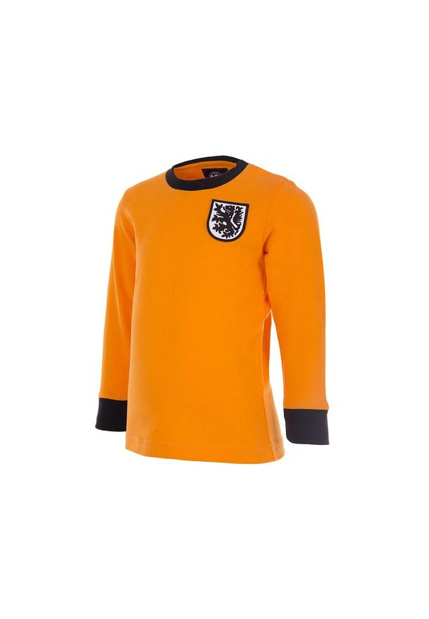 COPA FOOTBALL - Koszulka dla dzieci Holandia 'My First Football Shirt'. Kolor: pomarańczowy, żółty, wielokolorowy. Materiał: bawełna. Sport: piłka nożna