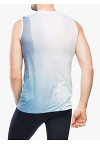 Koszulka do biegania męska Compressport Performance Tank. Kolor: niebieski