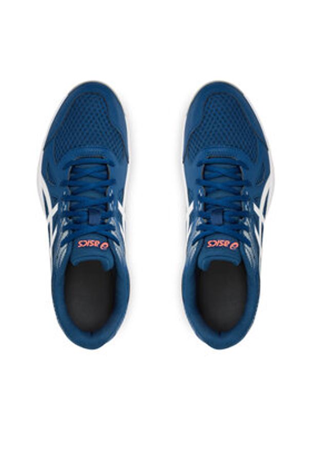 Asics Buty halowe Upcourt 6 1071A104 Niebieski. Kolor: niebieski. Materiał: materiał