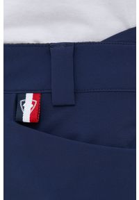 Rossignol spodnie outdoorowe damskie kolor granatowy. Kolor: niebieski. Materiał: materiał