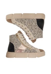 Rieker Sneakersy CEO-N5931-62 Beżowy. Kolor: beżowy. Materiał: materiał #5