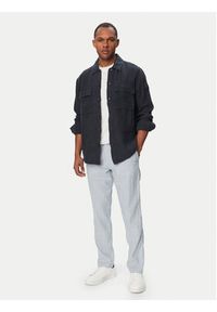 BOSS Chinosy Sanderson-L-3 50559595 Niebieski Regular Fit. Kolor: niebieski. Materiał: len #5