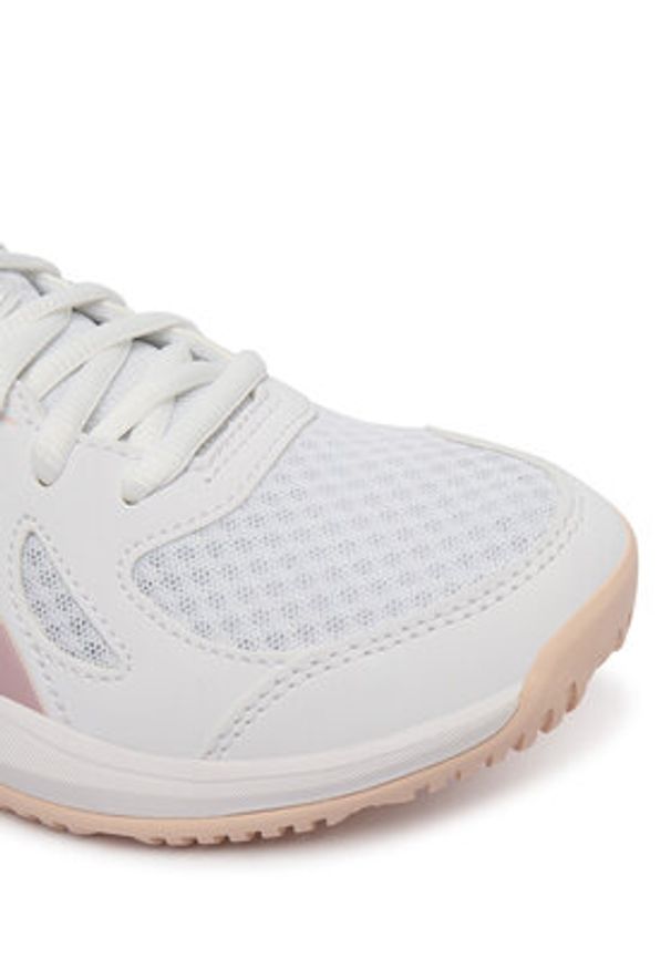 Asics Buty halowe Upcourt 6 1072A107 Biały. Kolor: biały. Materiał: skóra