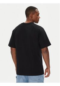 DC T-Shirt ADYKT03256 Czarny Regular Fit. Kolor: czarny. Materiał: bawełna #4