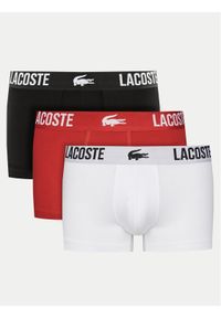 Lacoste Komplet 3 par bokserek 5H2393 Czarny. Kolor: czarny. Materiał: bawełna