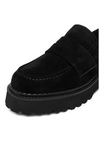 Badura Loafersy EO-ARYA-LT017-1 Czarny. Kolor: czarny. Materiał: zamsz, skóra #3