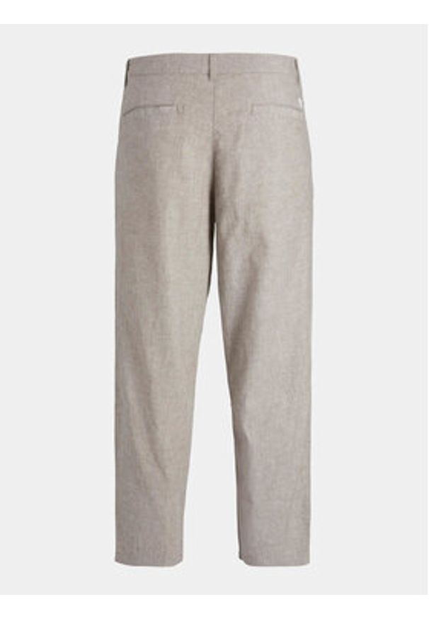 Jack & Jones - Jack&Jones Spodnie materiałowe Bill 12248993 Szary Regular Fit. Kolor: szary. Materiał: bawełna