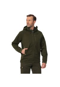 TAGART - Kurtka myśliwska męska Tagart Softshell Volda z wysokiej jakości membraną. Kolor: zielony. Materiał: softshell #1