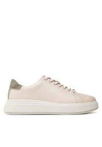 Sneakersy Calvin Klein. Kolor: beżowy #1