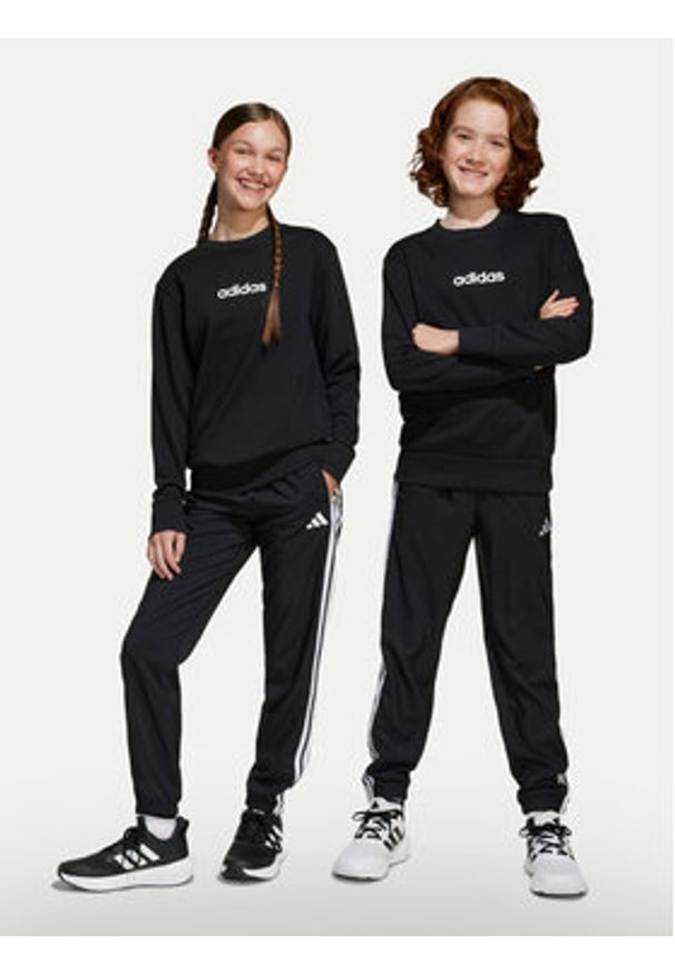 Adidas - adidas Spodnie dresowe Essentials Climacool JD6500 Czarny Regular Fit. Kolor: czarny. Materiał: syntetyk